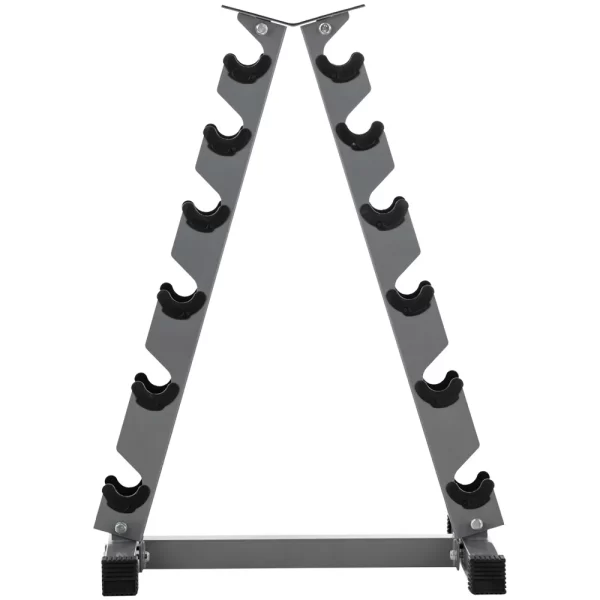 RACK PARA MANCUERNAS HEXAGONALES (PIRAMIDAL) SPORTFITNESS - Imagen 6
