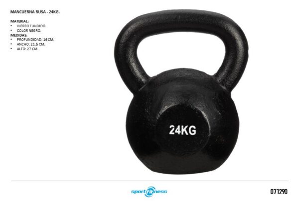 Bikes & FItness Shop MANCUERNA RUSA 24KG SPORTFITNESS