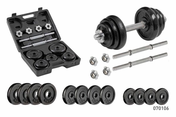 BIKES & FITNESS SHOP KIT DE MANCUERNAS 23KG
