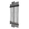 Bikes & FItness Shop Rack de Barras Olímpicas Vertical de Pared