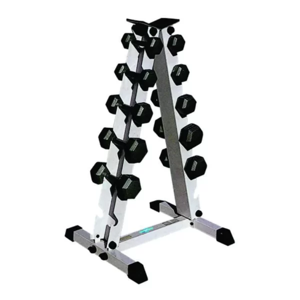 RACK PARA MANCUERNAS HEXAGONALES (PIRAMIDAL) SPORTFITNESS